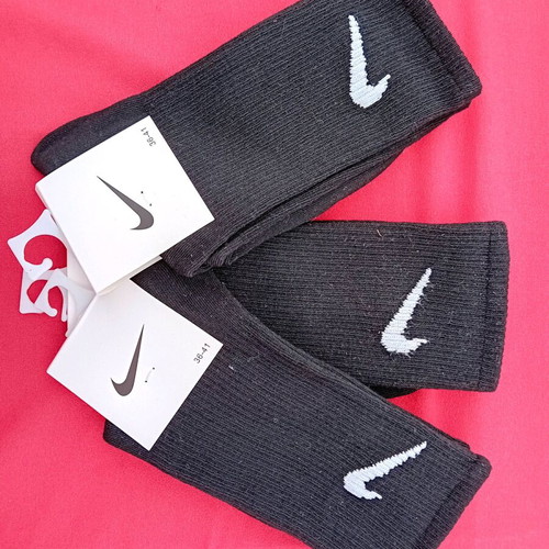 Nike socks new, 3 pairs, size 36-41, black