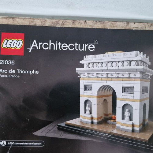 Lego Architecture 21036 Arc de Triomphe like new
