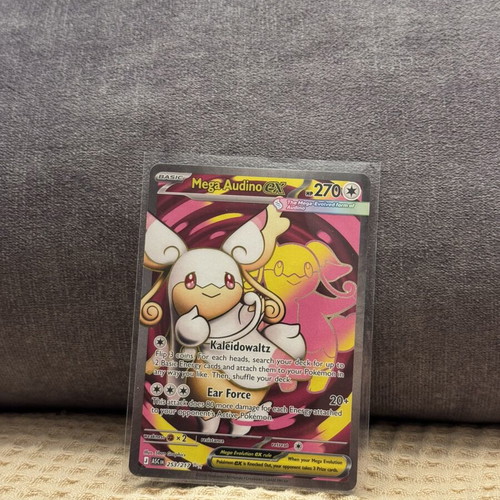 Mega Audino ex Ascended Heroes Pokemon TCG card new