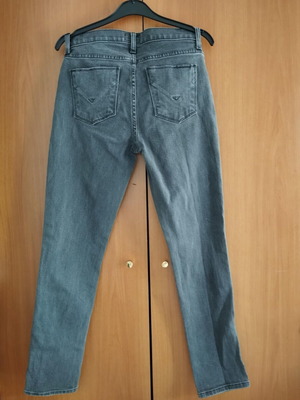 Hudson unisex teen black stonewashed jeans like new