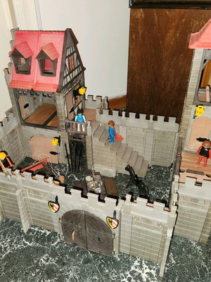 Playmobil Castle 3450 used vintage collectible knights set
