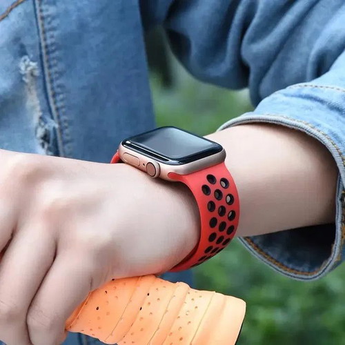 Nike Silicone Bands for Apple Watch Ultra/SE/10/9/8/7/6/5 New
