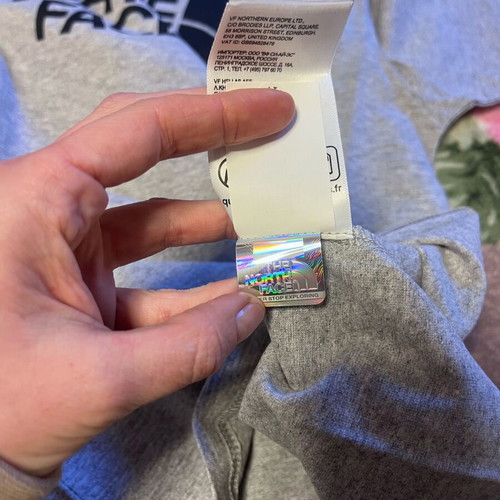 The North Face T-shirt new, gray, size XS