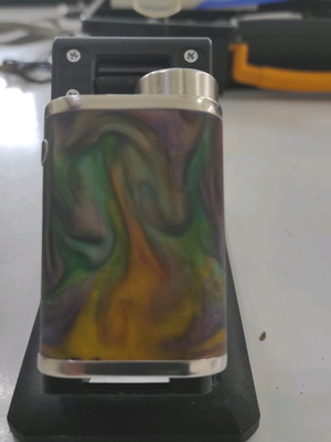 Istick Pico resin 75 watt tc μεταχειρισμένο, κίτρινο πράσινο