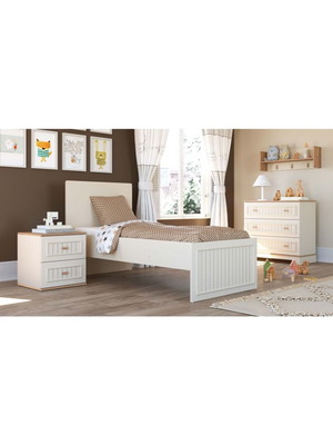 Multifunctional baby cot like new with drawers and changing table