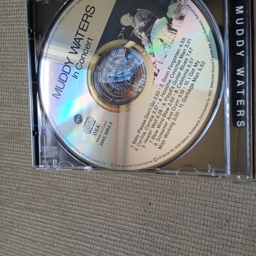 Muddy Waters In Concert CD used, blues