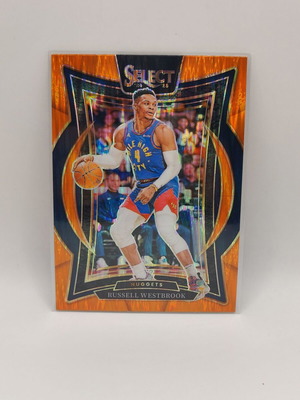 Κάρτα Russell Westbrook Panini Select 2024-25 Concourse Flash Orange Prizm καινούργια