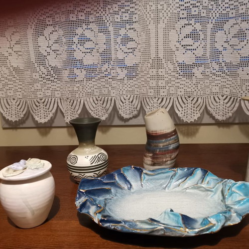 Vases used, pack of 5, decorative