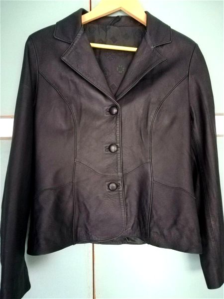 ginekio dermatino Jacket, casual - konto, L (Women's Leather Jacket, casual, size L)