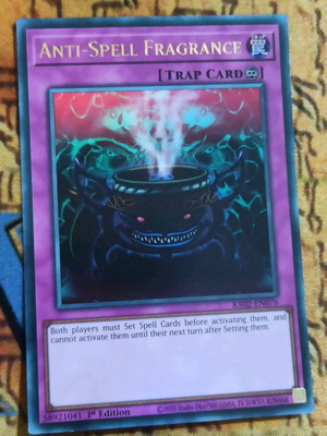 yugioh anti spell deck Yugioh Anti-Spell Fragrance DUDE-EN052 Ultra Rare 1st Edition Near Mint