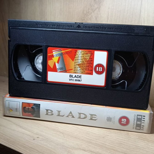 Blade VHS videotape, original English edition
