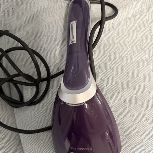 Philips Handheld Clothes Steamer 1300W with 70ml Tank, Like New, Purple