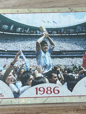 Diego Armando Maradona ARG 1986 Panini World Cup sticker like new