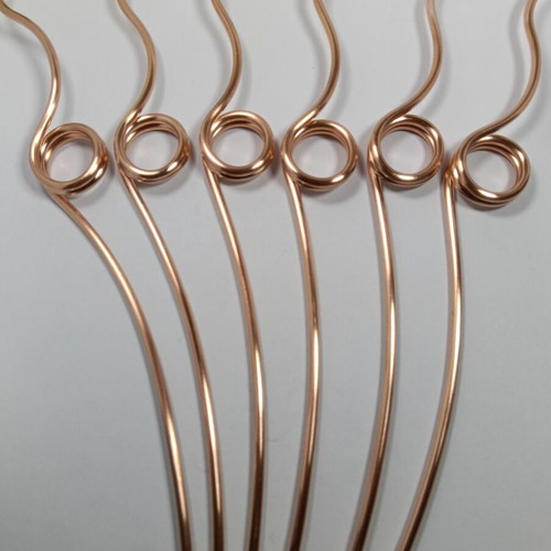 Copper Spiral Antennas for Electroculture Pack of 6 New