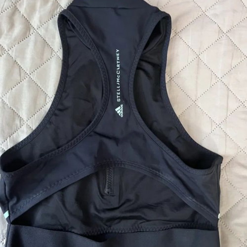 Adidas Stella McCartney bikini top new, size 38 black