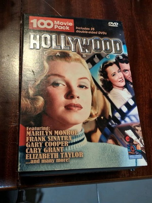 Hollywood Classics DVD 100 movies like new, dubbed