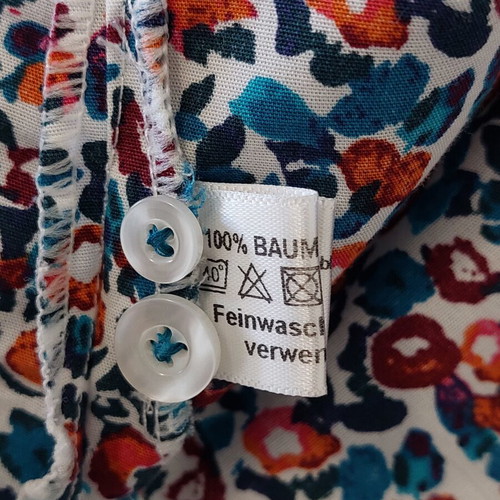 Walbusch cotton women's shirt, multicolor, size L