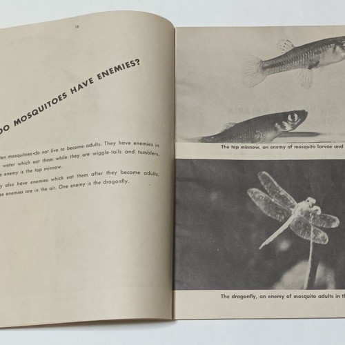 Malaria Control booklet used, 1941 edition