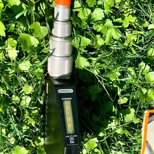 Stanley telescopic meter used 5 meters aluminum