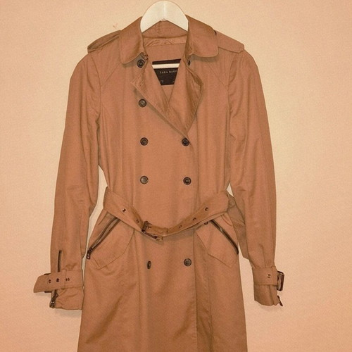 Zara trench coat new, beige, size M