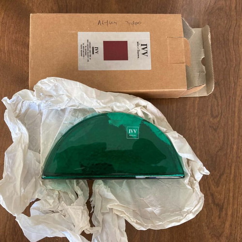 IVV glass napkin holder made in Italy new