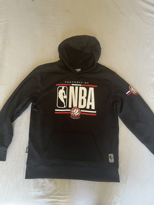 NBA Hoodie Teen Size XS Like New Black with Eastern Western Conference Details