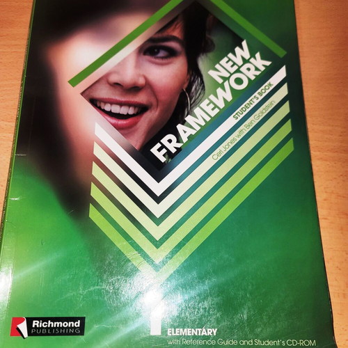 New Framework Richmond English textbooks set with 3 CDs, levels 1-3