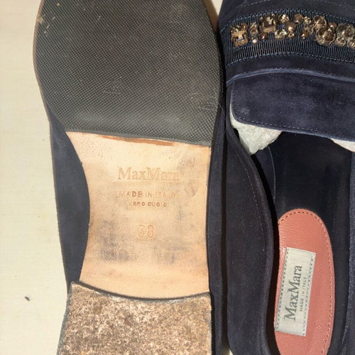 Max Mara black ballerinas like new, size 38