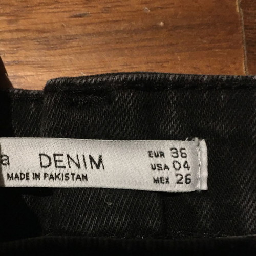 Bershka denim shorts new, high waist, size 36