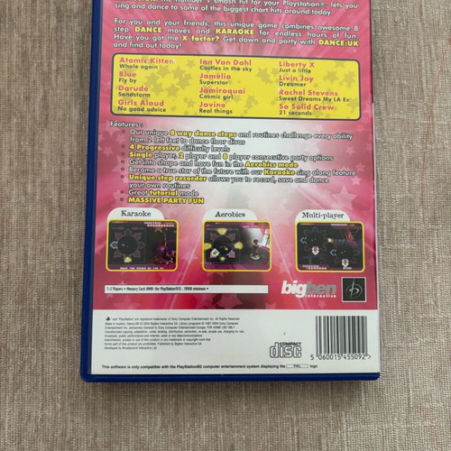Dance UK Extra Trax PlayStation 2 PAL used complete