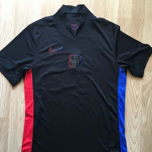 Lamine Yamal #19 Black Short Sleeve Jersey M Nike Dri-FIT FC Barcelona 24/25