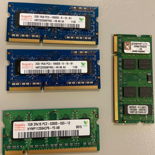 Ram memory cards used for MacBook, laptop, notebook