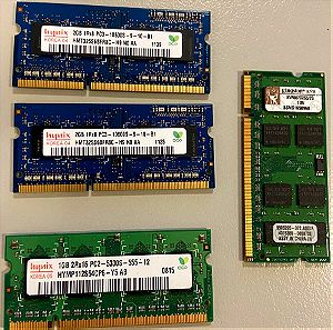 κάρτες μνήμης RAM macbook / laptop / notebook