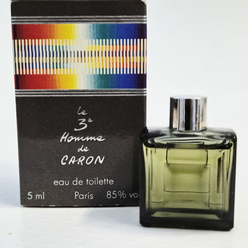 3e Homme de Caron vintage mini perfume 5ml new