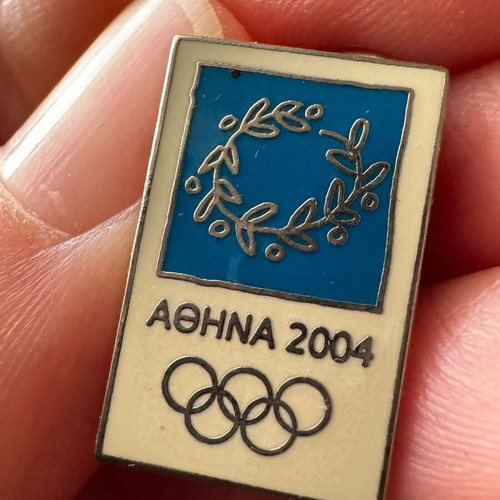 Athens 2004 Olympic Pin used, collectible small