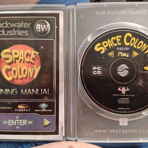 Space Colony PC CD-ROM game