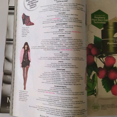 British Glamour magazine like new, September 2013