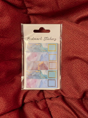 Bookmark stickers new in packaging