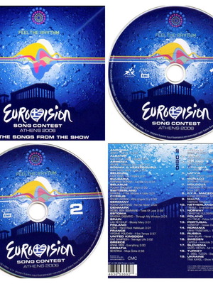 Double CD Eurovision Song Contest Athens 2006 - Feel The Rhythm new, pop