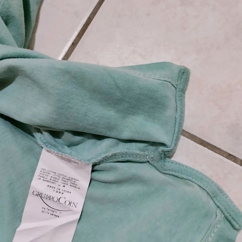 Ovs sleeveless top aqua long XS used, everyday wear