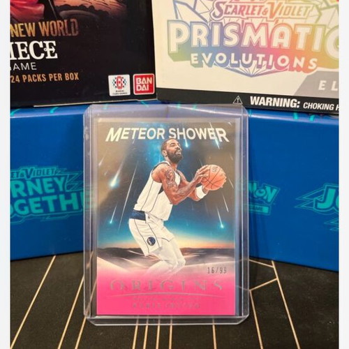 NBA Origins Kyrie Irving Card 16/99 New Meteor Shower