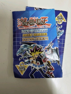 Yu-Gi-Oh Metal Tags new in original pack