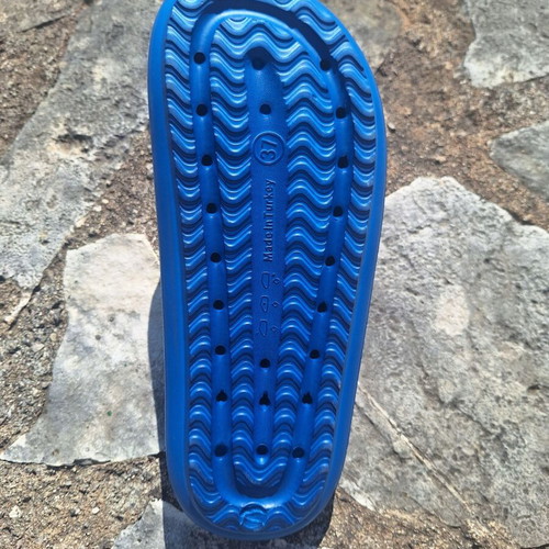 SaveYourFeet Anatomical Blue Sandals New
