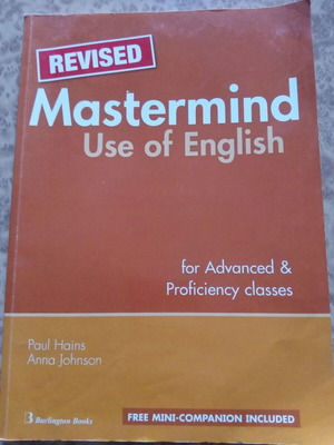 Βιβλίο εκμάθησης αγγλικών μεταχειρισμένο Mastermind Use of English