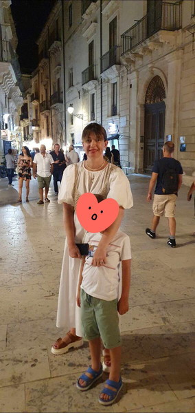 βαμβακερό φόρεμα h&m