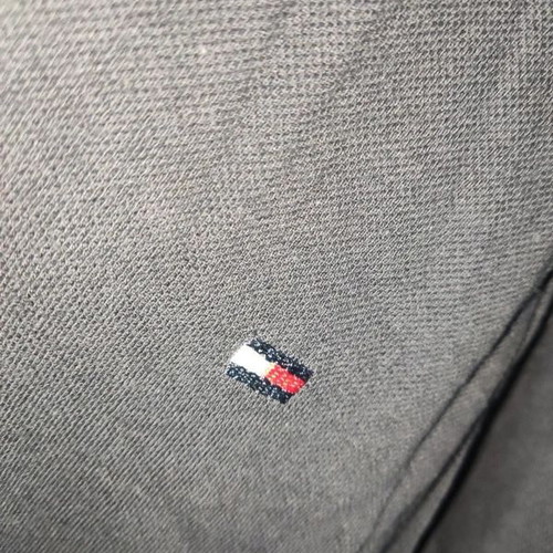 Tommy Hilfiger polo shirt, long sleeve, 3XL, slim fit, blue