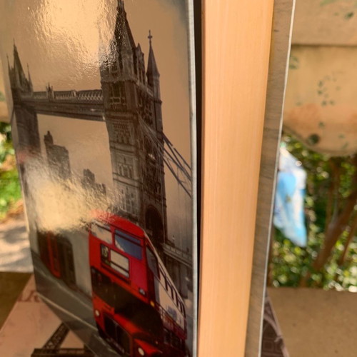 London Paper Box New 17.5x25x4 cm with Book Appearance