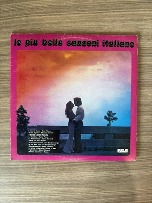 Le Più Belle Canzoni Italiane vinyl LP 1976 RCA International