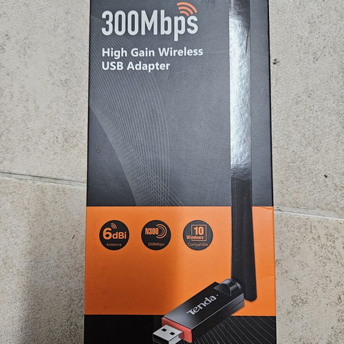Tenda Wireless Network Antenna new USB 300Mbps