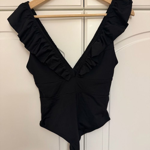 H&M swimsuit size 38 like new, black